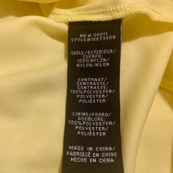 NWT Jax Black Label size 2, 3D floral yellow! - Picture 7 of 7